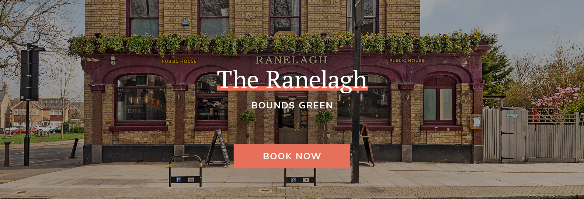 Enjoy a meal at your local pub at The Ranelagh in London