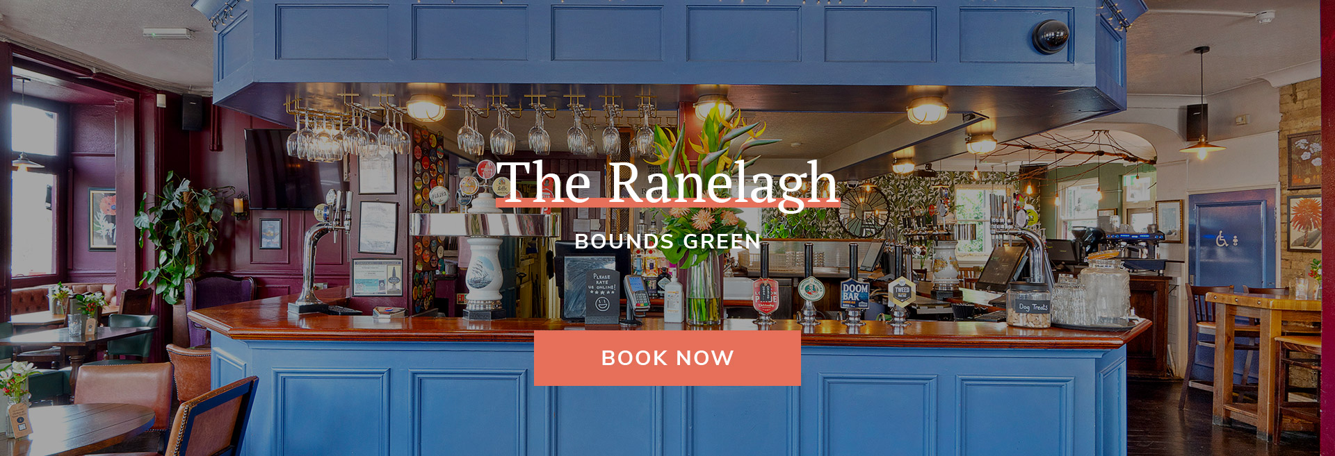 Come down to your local pub at The Ranelagh in London